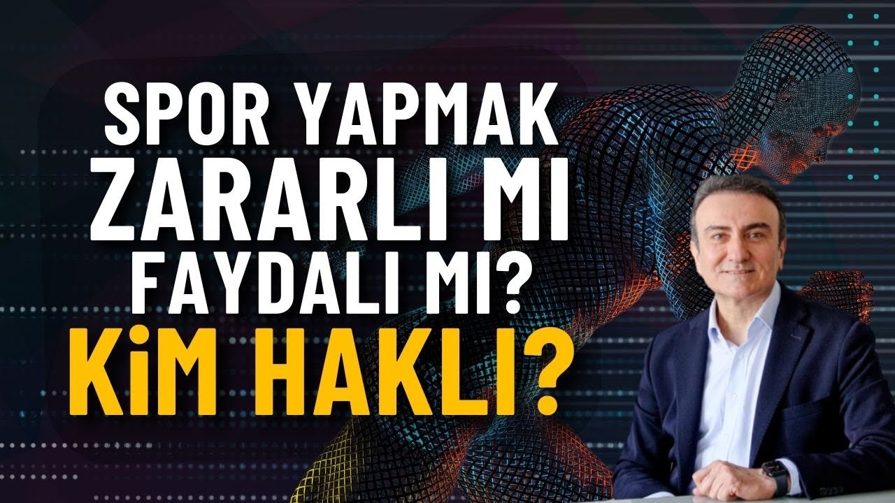 Spor yapmak yaşlandırır mı yoksa gençleştirir mi?  Dr. Mehmet Portakal