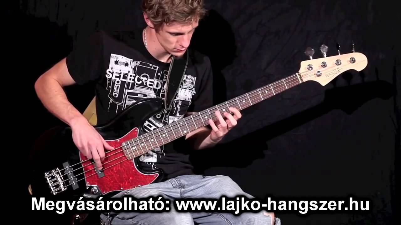Rocktile Pro JB 30BK 70&acute;s Deluxe elektromos basszusgit&aacute;r