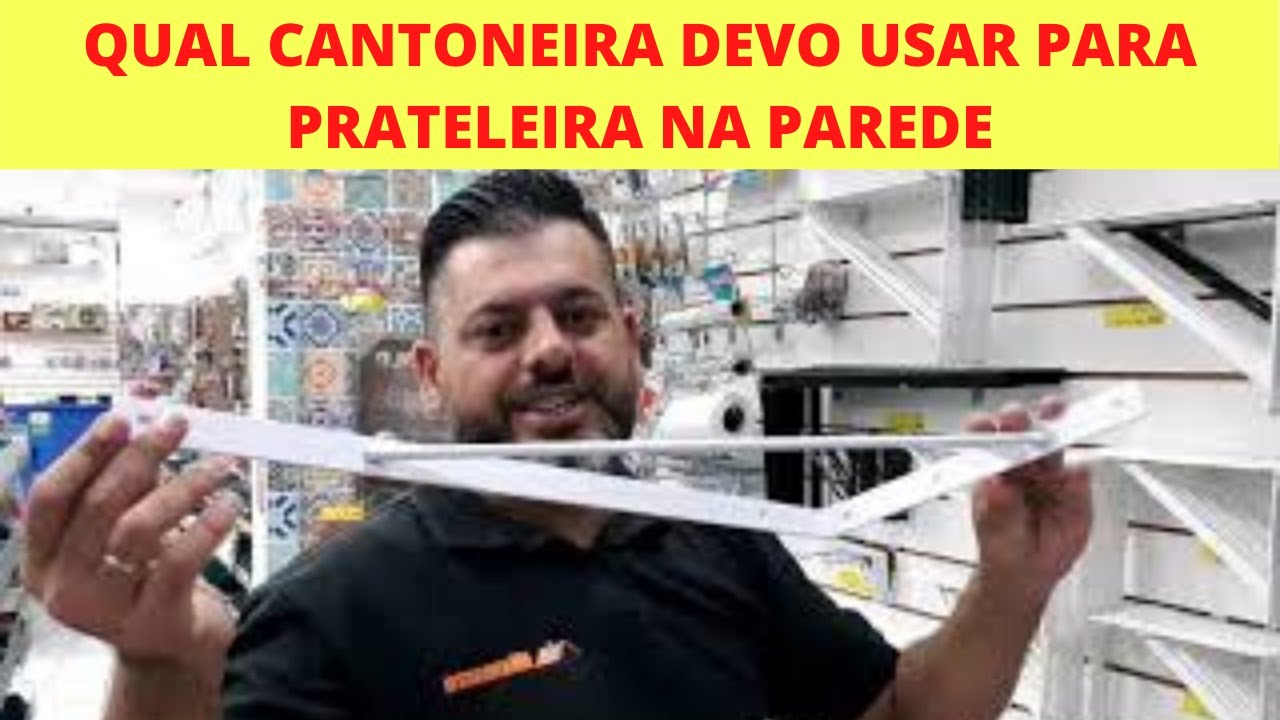 QUAL CANTONEIRA USAR PARA PRATELEIRA NA PAREDE | MIXMACRO FERRAGENS