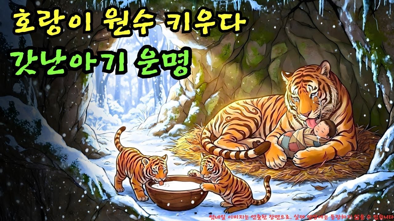 👉 자신을 쏴 죽인 사냥꾼의 아이를… 호랑이는 왜 원수의 갓난아기를 데려다 키웠을까? | 야담 |옛날이야기 |민담 |전설 | 설화