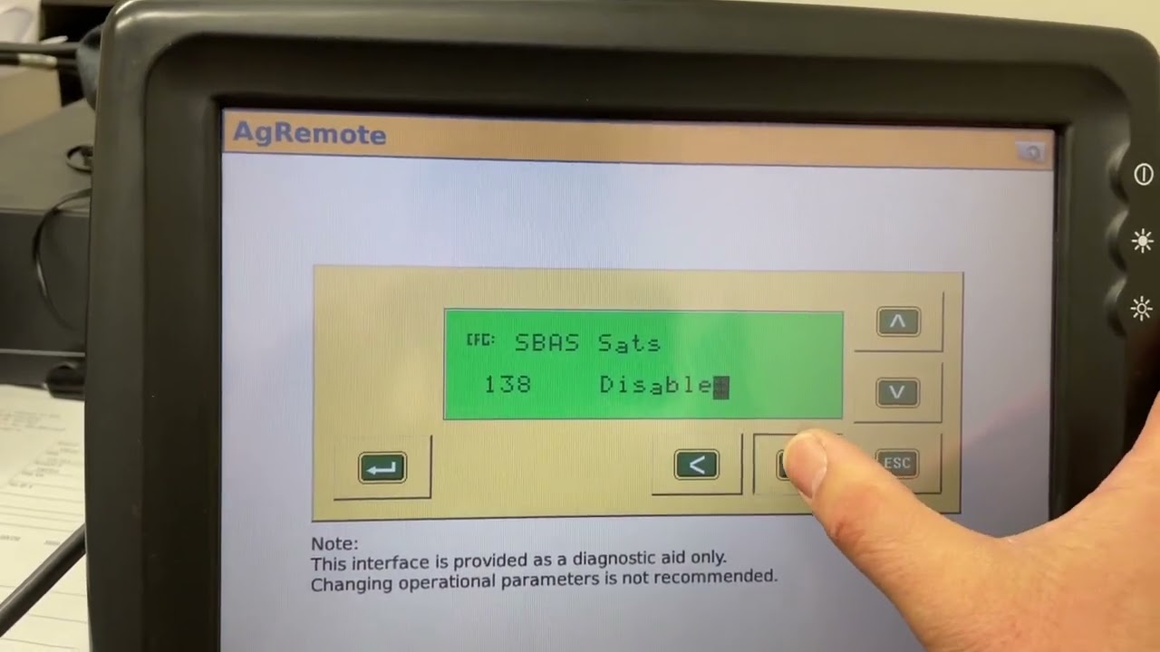 FM1000 WAAS Satellite Change