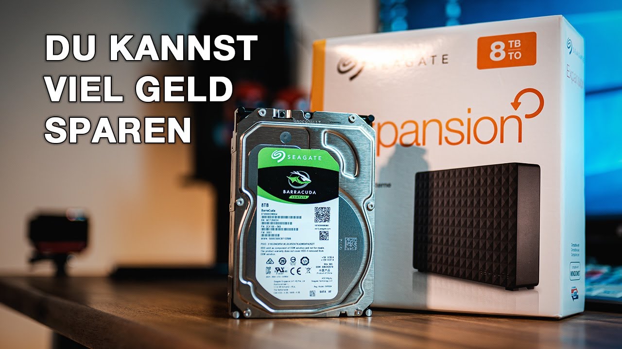 Festplatten kaufen Spartipp I Wie du hunderte Euro sparen kannst I 4K