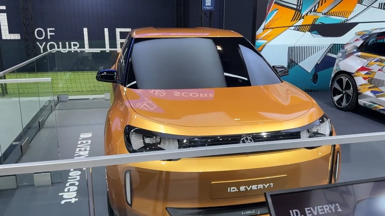 Новый концепт VW ID. EVERY1 (2026) – Электрический «Жук» за 20 000 евро! | Экскурсия по Брюсселю