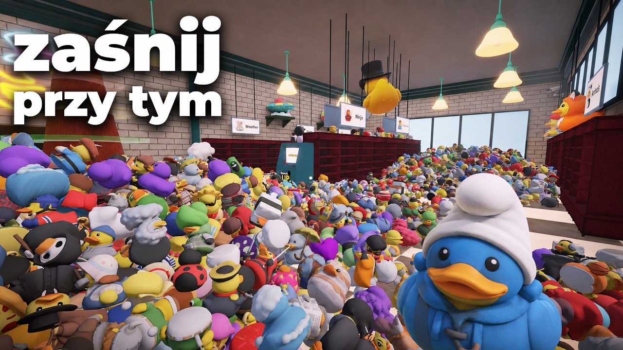 zaśnij, oglądając jak porządkuję sklep pełen kaczek