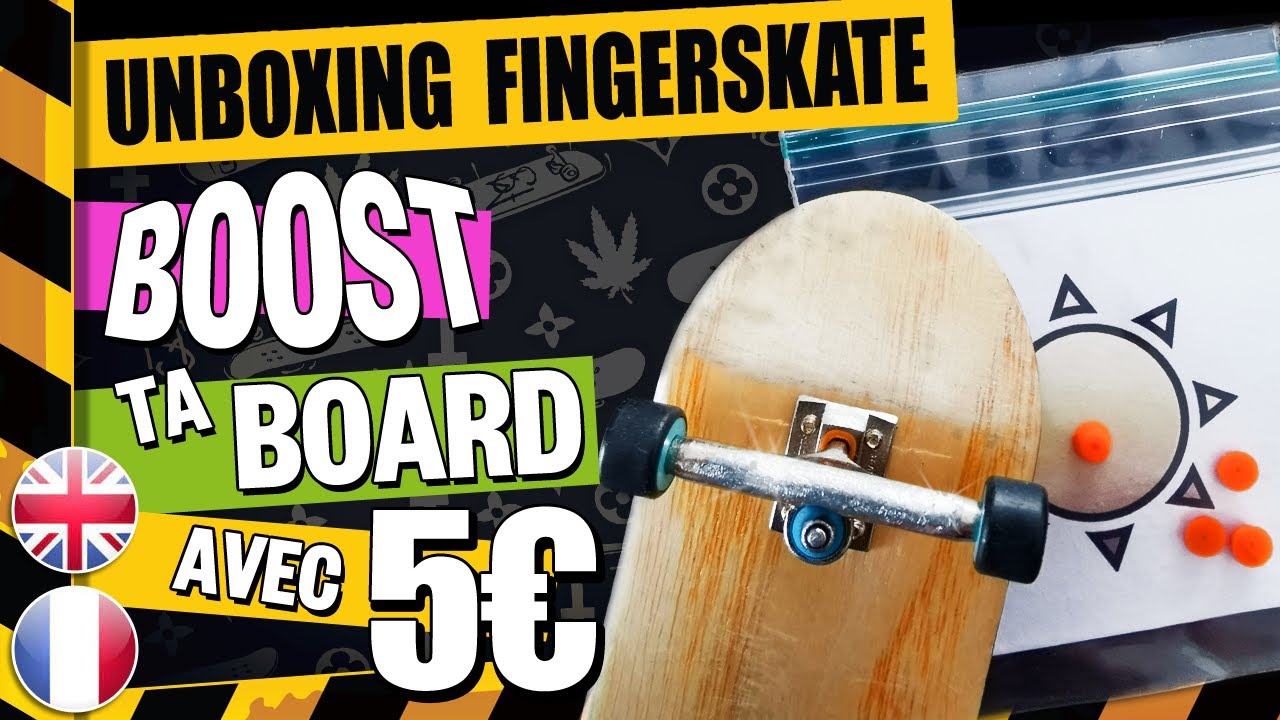 [ENG/FR] FINGERBOARD UNBOXING & REVIEW - TOUT SUR LES BUSHINGS / ALL ABOUT BUSHINGS