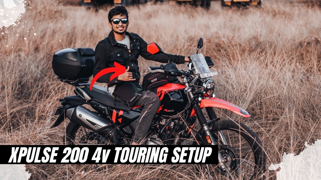 XPULSE 200  ഒരു ടൂറിങ് ബൈക്ക് ആക്കി | XPULSE 200 4V  TOURING SETUP | KOCHIMACHAN |