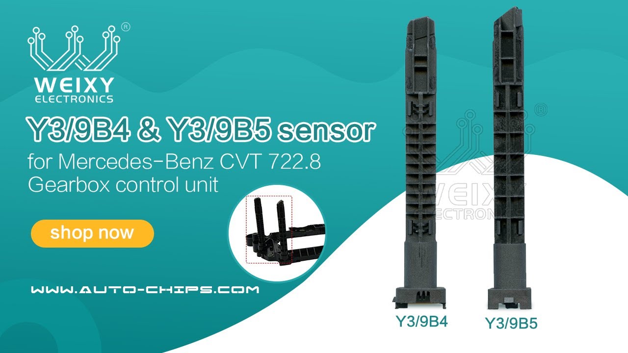 How to replace Mercedes-Benz CVT 722.8 Gearbox control unit sensor ?