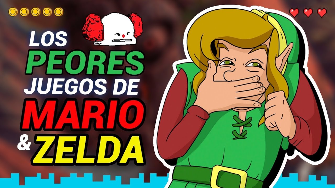 Los peores juegos de Mario y Zelda