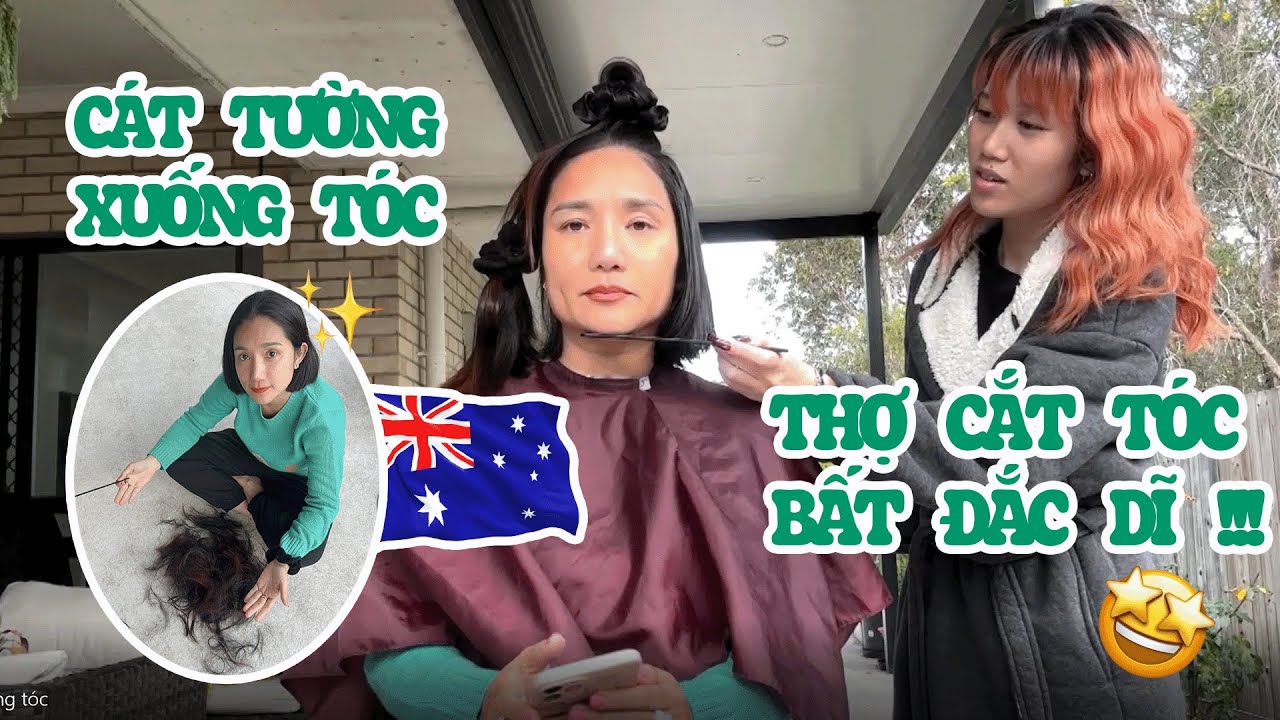 Con gái NAUY XUỐNG TÓC cho CÁT TƯỜNG tại ÚC
