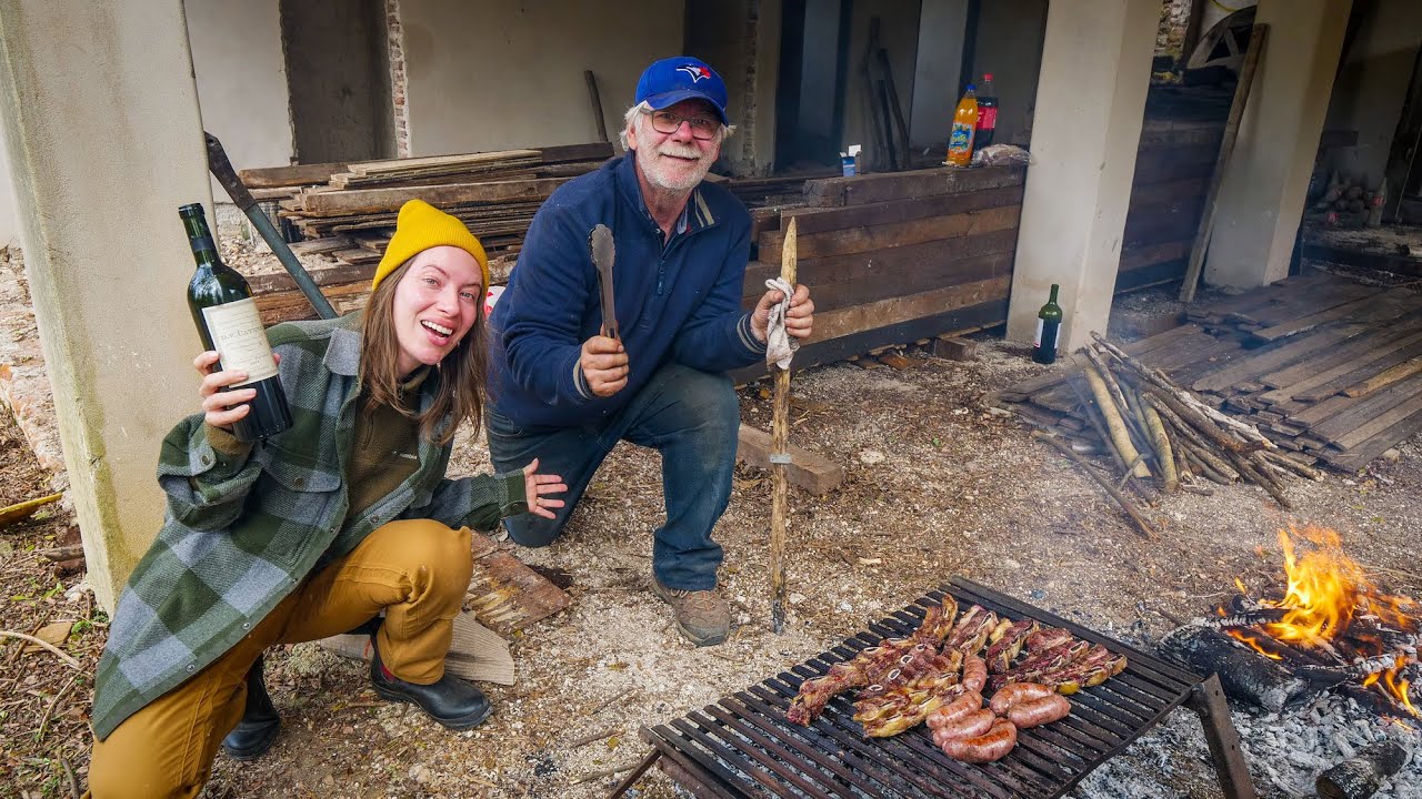 Primer ASADO en la Propiedad en 20+ Años! ⏳ | Un Asado de Obra y Otro con los Bomberos! 🔥👨‍🚒