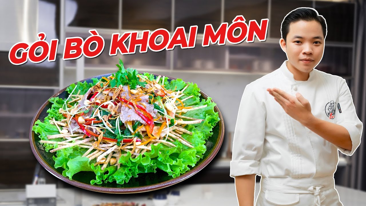 Tập 81: Gỏi Bò Khoai Môn Giòn Tan Ăn Là Ghiền Liền