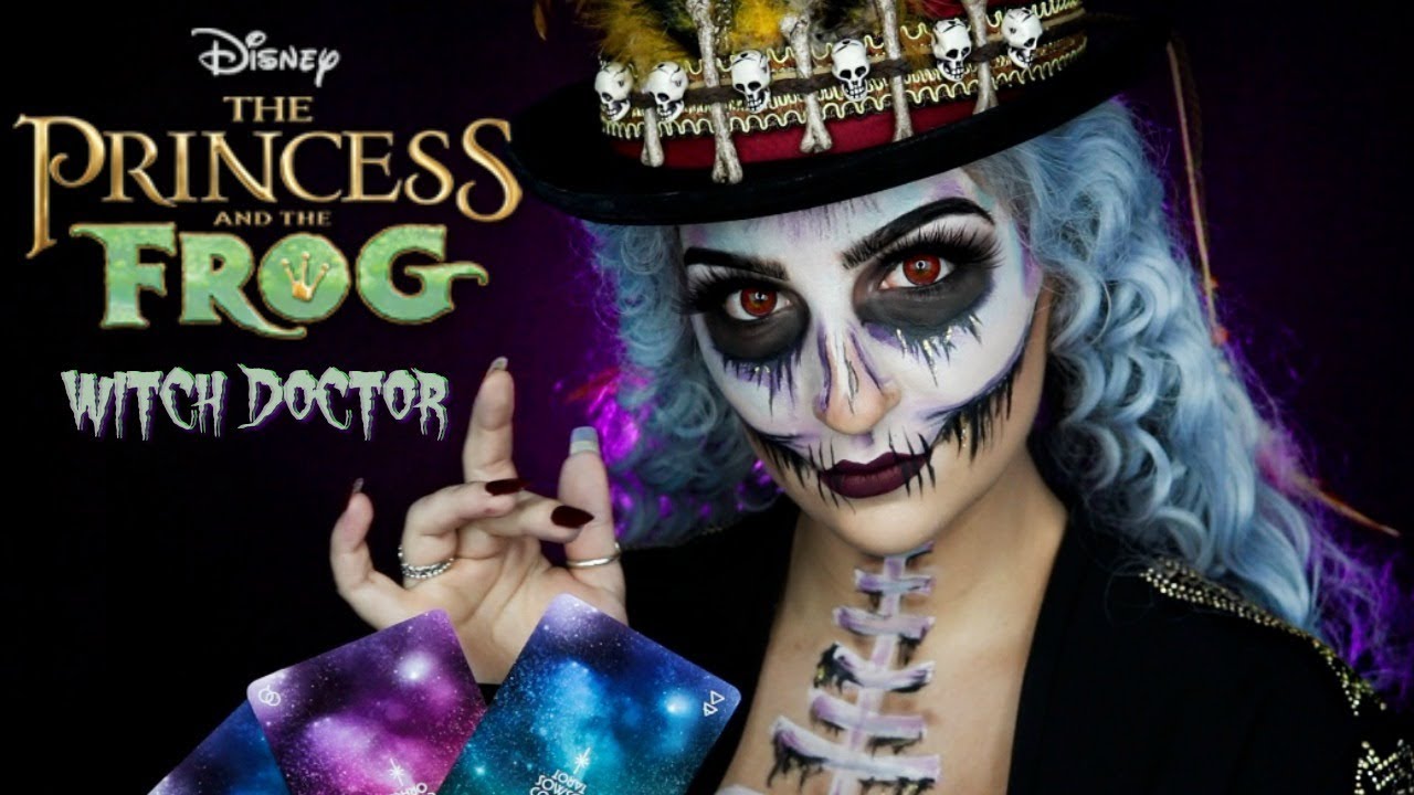Dr. Facilier Witch Doctor Inspired Makeup Tutorial | Halloween 2018 | Madalyn Cline