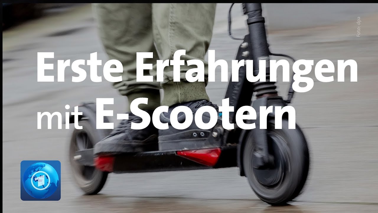 Polizei kontrolliert E-Scooter-Fahrer
