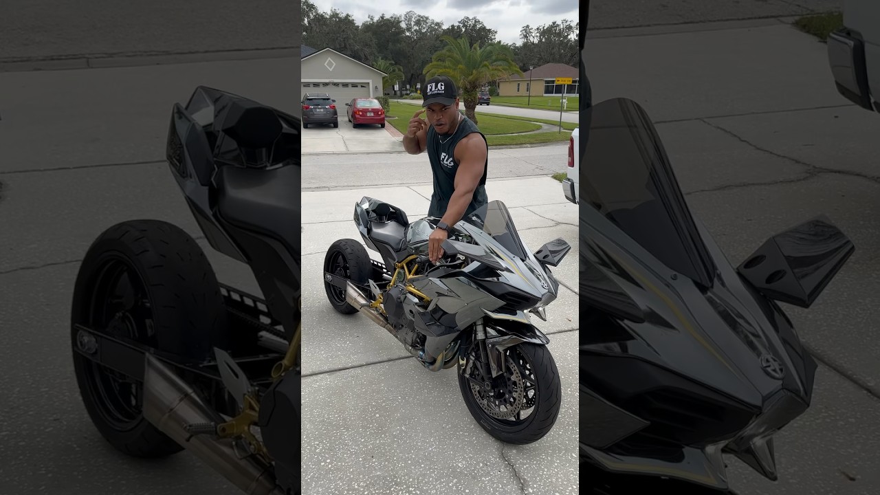 Are Stretched Bikes Better?! 🤔 Ninja H2 💚
