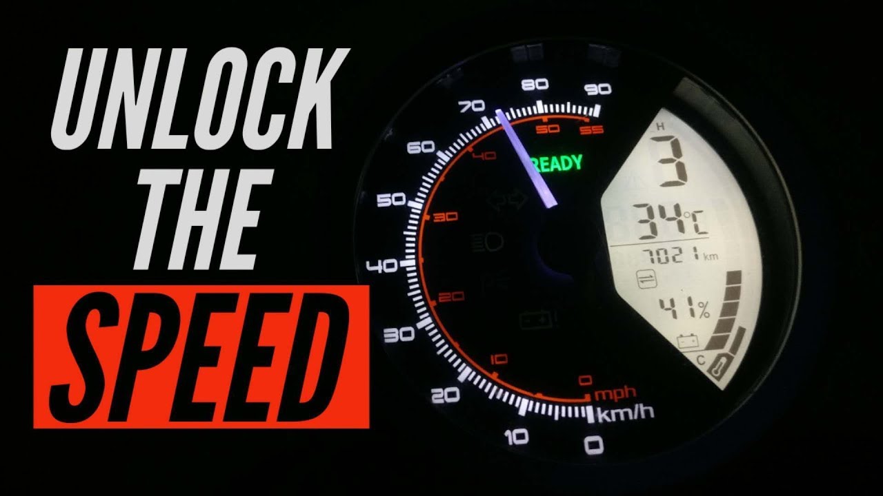 How To Unlock The Speed On Super Soco's