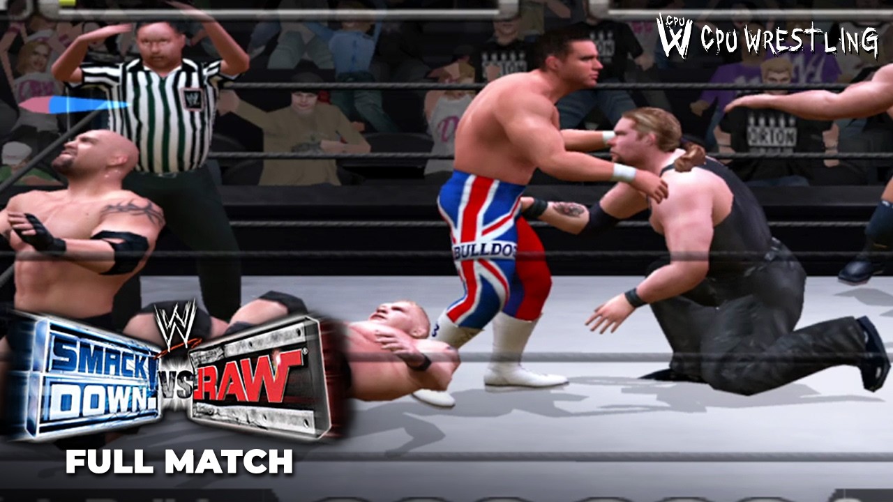WWE SVR | Battle Royal: Brock Lesnar, Kevin Nash, British Bulldog, Scott Steiner, Goldberg, Rikishi