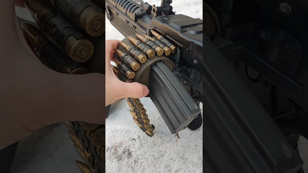 Airsoft A&K m60 magazine adapter for ar15 mags 🔥🌴 #airsoft #3dprinting #vietnam #airsoftshorts