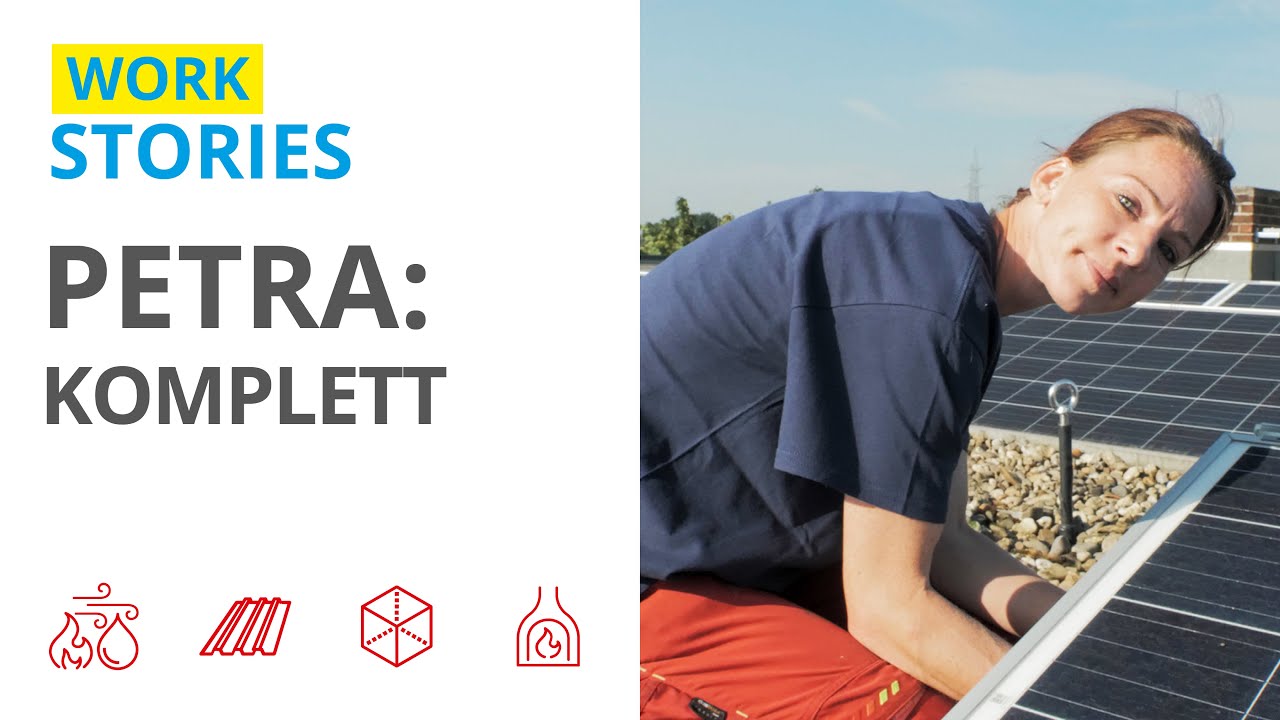 Azubis aus dem SHK-Handwerk erzählen. Petra: Komplett #workstories | ZEIT ZU STARTEN