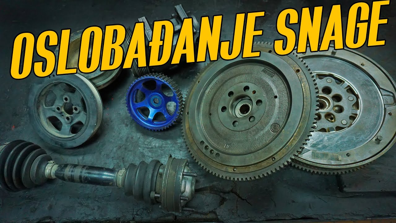 Plivajući zamajac ili fiksni? Kako do vi&scaron;e SNAGE? | Rotaciona inercija