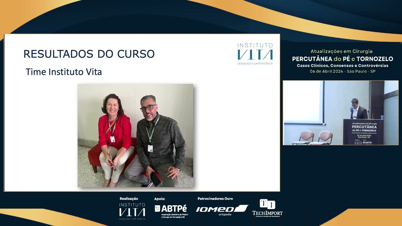 Encerramento do curso | Atualizações em Cirurgia – Percutânea do pé e tornozelo