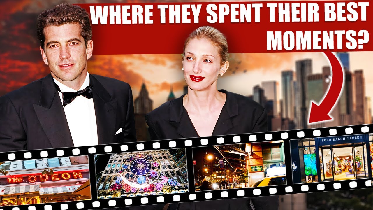 John F. Kennedy Jr. and Carolyn Besette American Love Story and TOP 8 Favorite Spots in NYC