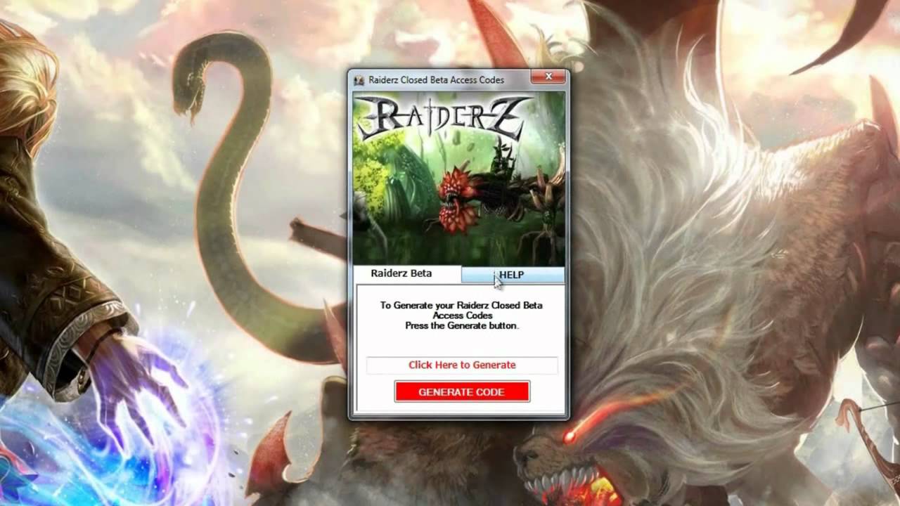 |Get| RaiderZ Closed Beta Access Codes