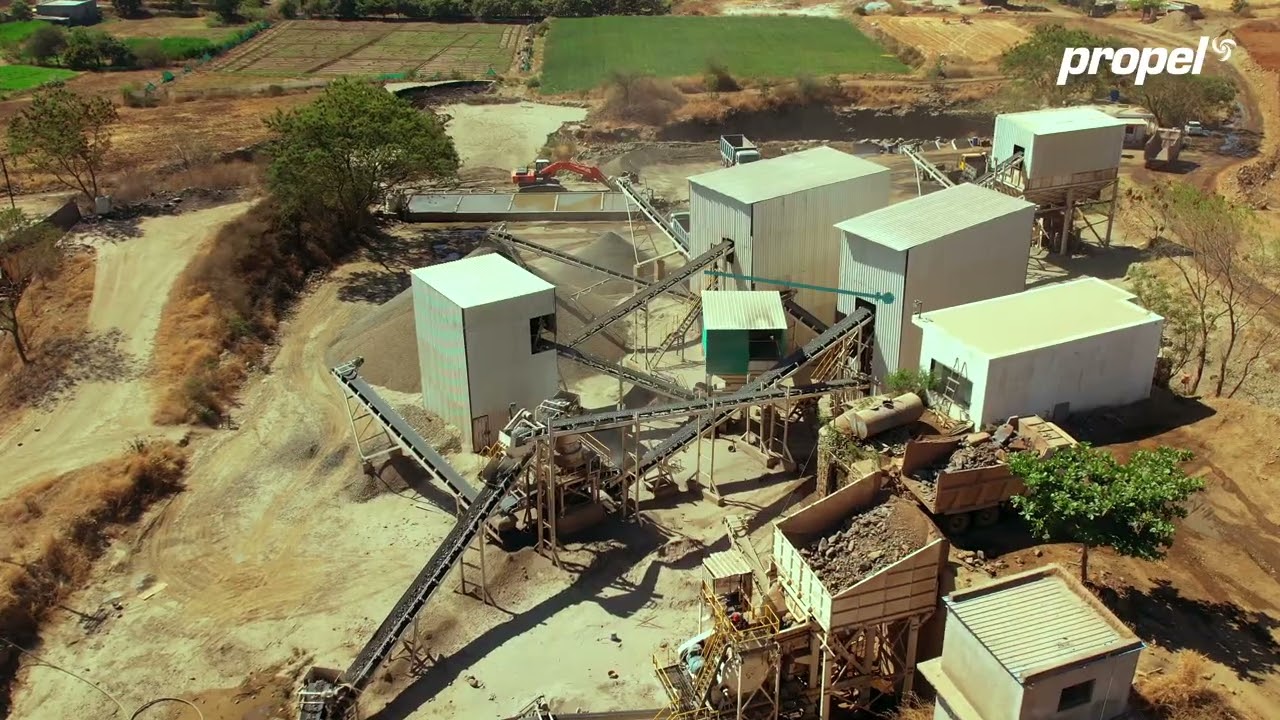 Propel 3-Stage 250 TPH Crushing, Screening & Washing Plant #Pune #maharashtra #crushingandscreening