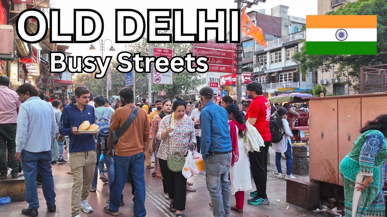 Chandni Chowk to Nai Sarak, Old Delhi 🇮🇳 | Busy Market Streets & Daily Life (4K Walking Tour 2026)