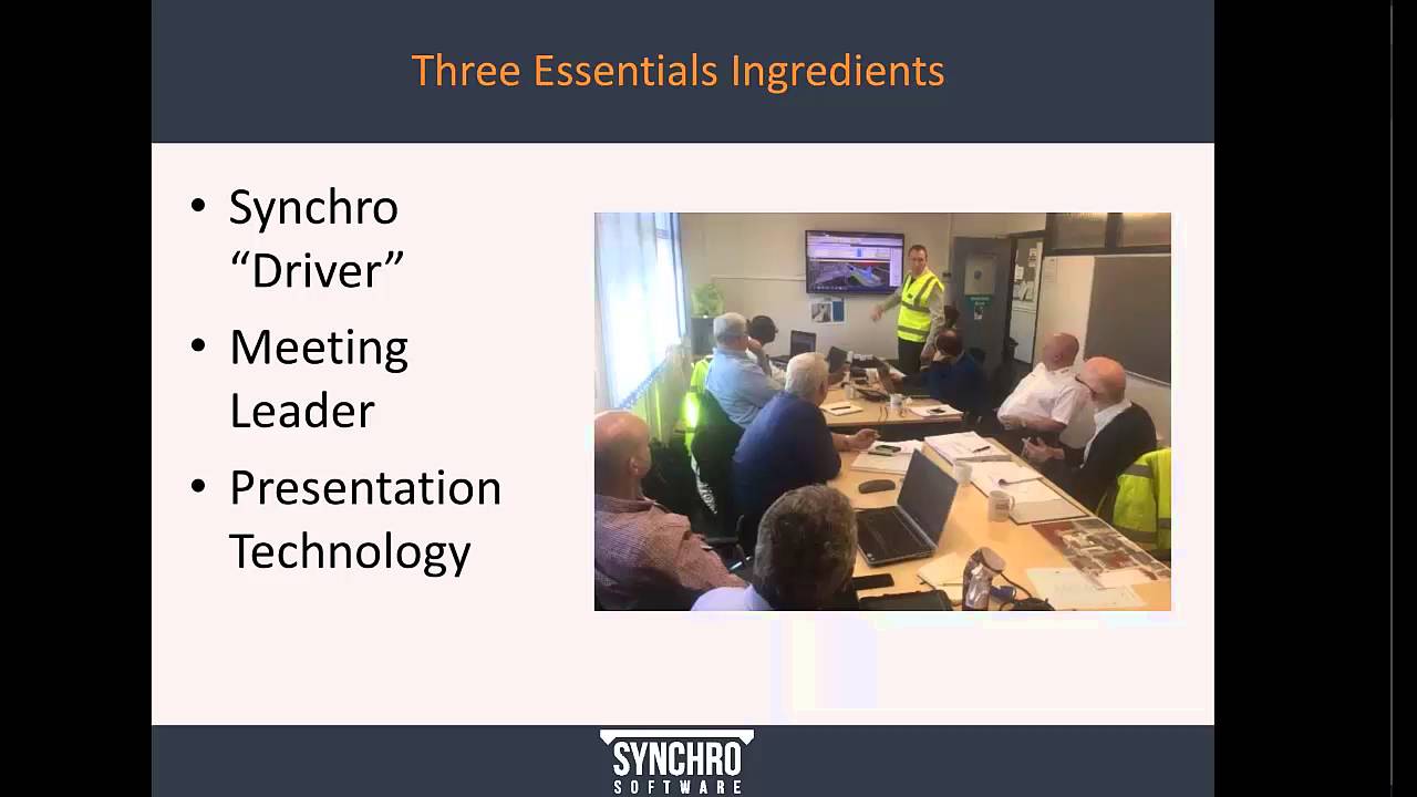Webinar: How to lead progress review meeting using Synchro PRO