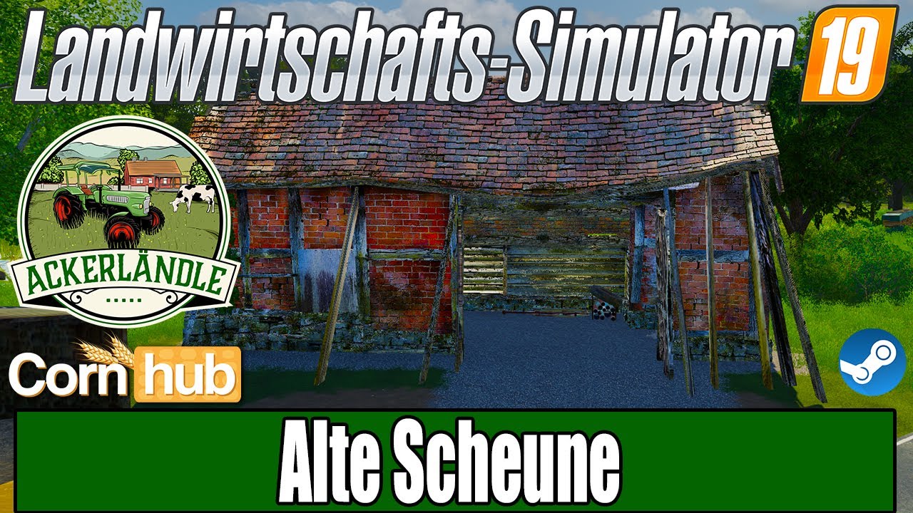 LS19 Ackerl&auml;ndle Modvorstellung - Alte Scheune - LS19 Ruffach Mods