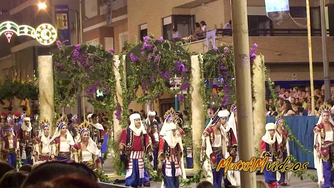 Moros Cristianos Mutxamel 2011,** Entrada Mora parte 1**,  MutxAM videos.