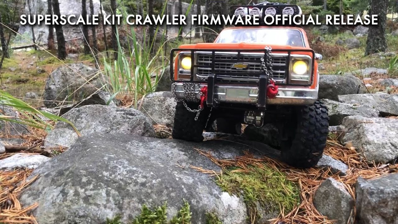ACTIVE SUSPENSION CRAWLER FIRMWARE RELEASE
