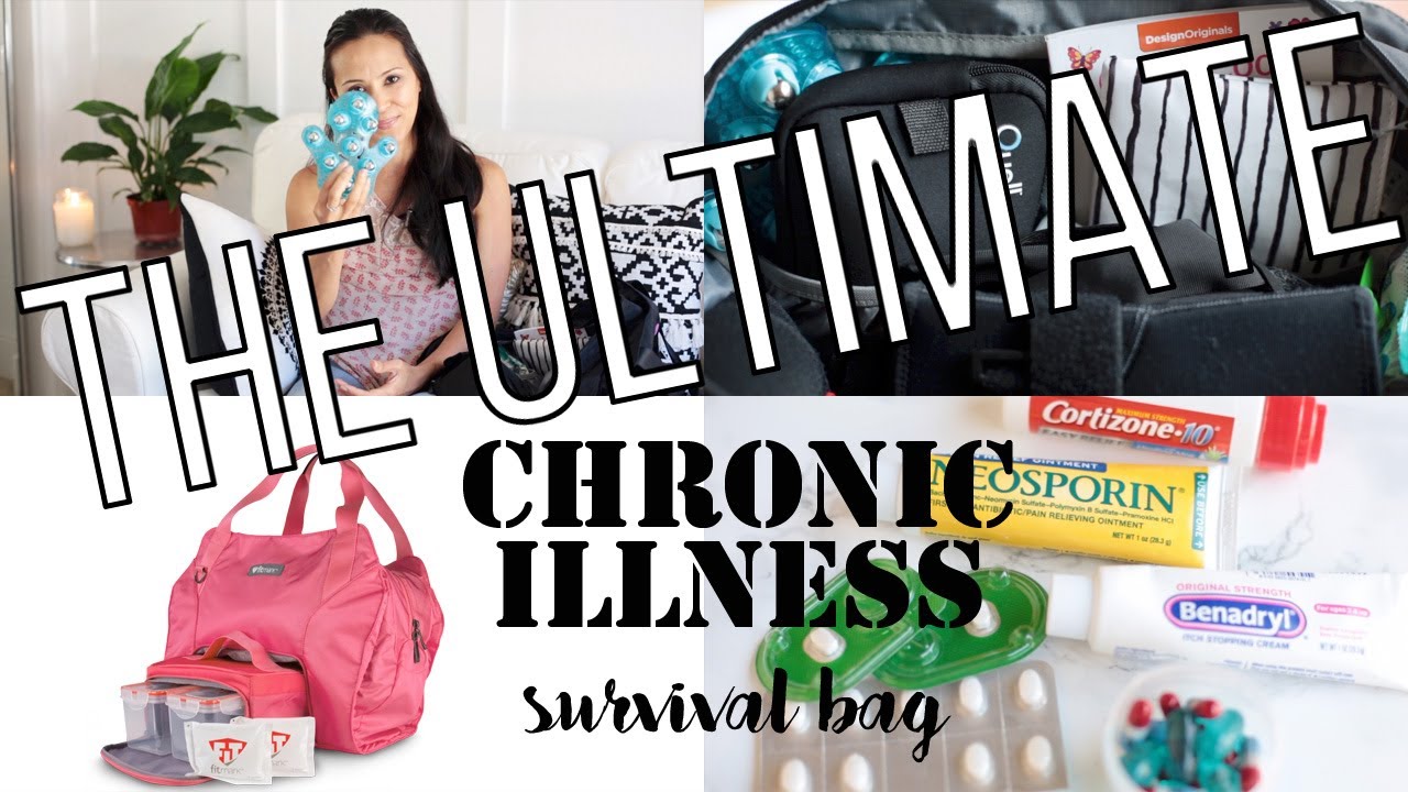 Chronic Illness Medical Bag // Fibro, RA, Tarlov Cysts