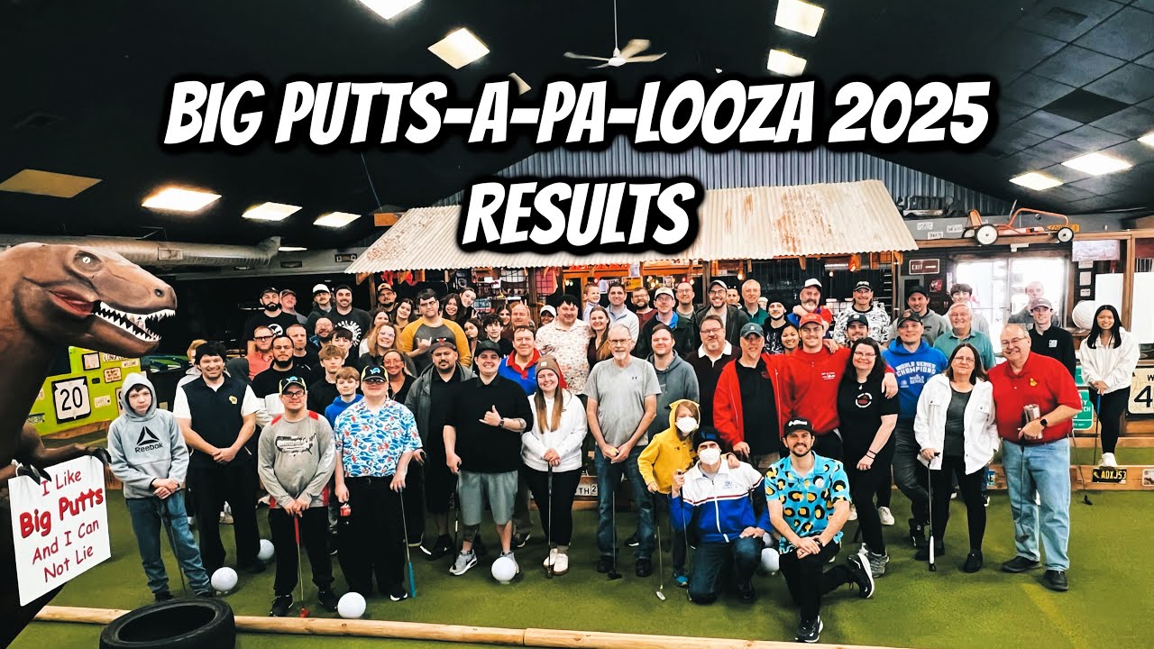 Big Putts-A-Pa-Looza 2025 Results | Big Putts Mini Golf (Greenfield, WI) #minigolf #tournament