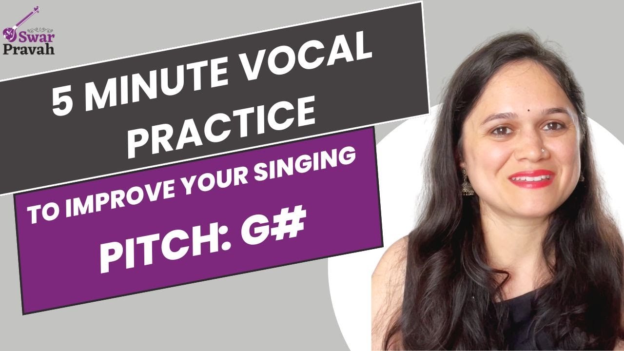 5 minute daily vocal practice | To improve your singing | Pitch: G#