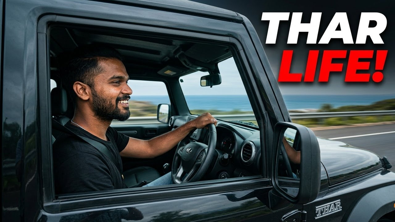 Hyderabad To Vizag Road Trip by Mahindra Thar New Model 4x4 | Thar Telugu vlogs | Bharath Yadav Z900