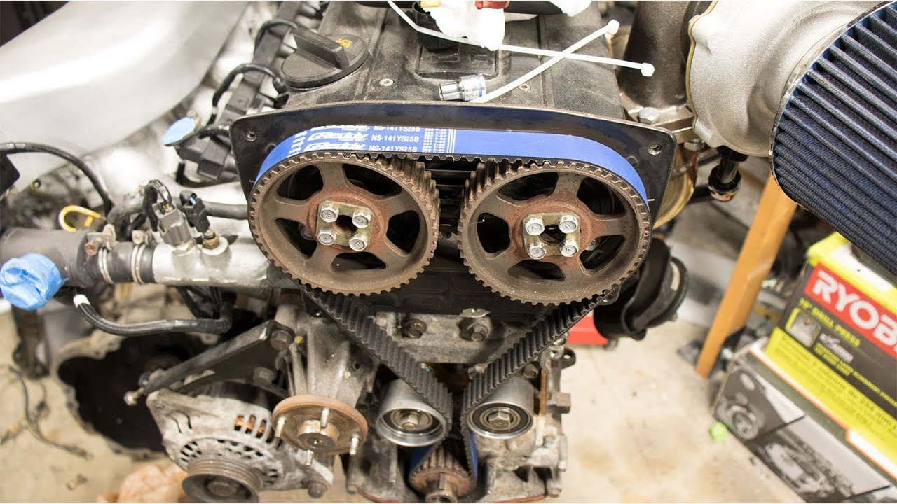 RB20DET Build #19: Greddy Timing Belt And New Pulleys