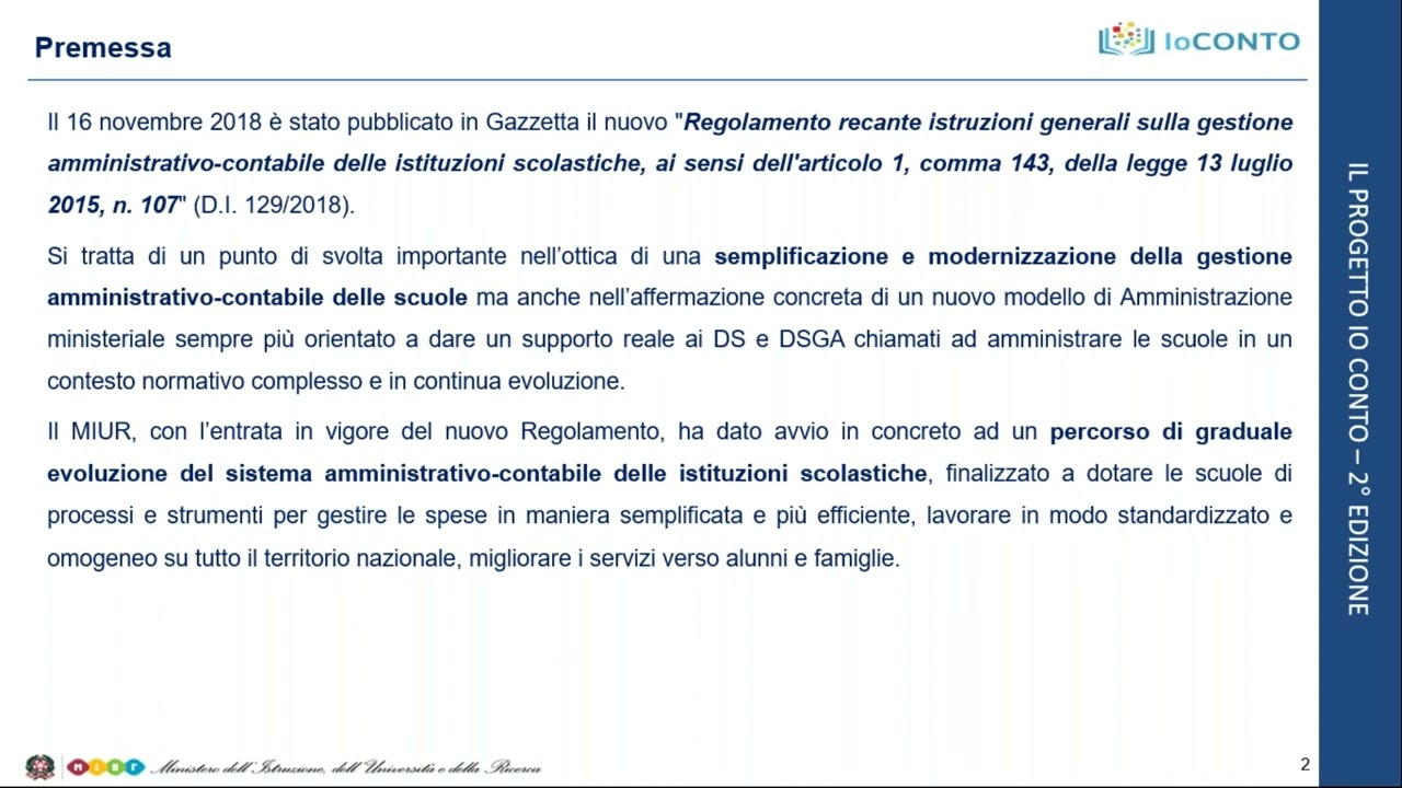 Webinar dott. Greco sul DI 129/2018 - 11/12/18
