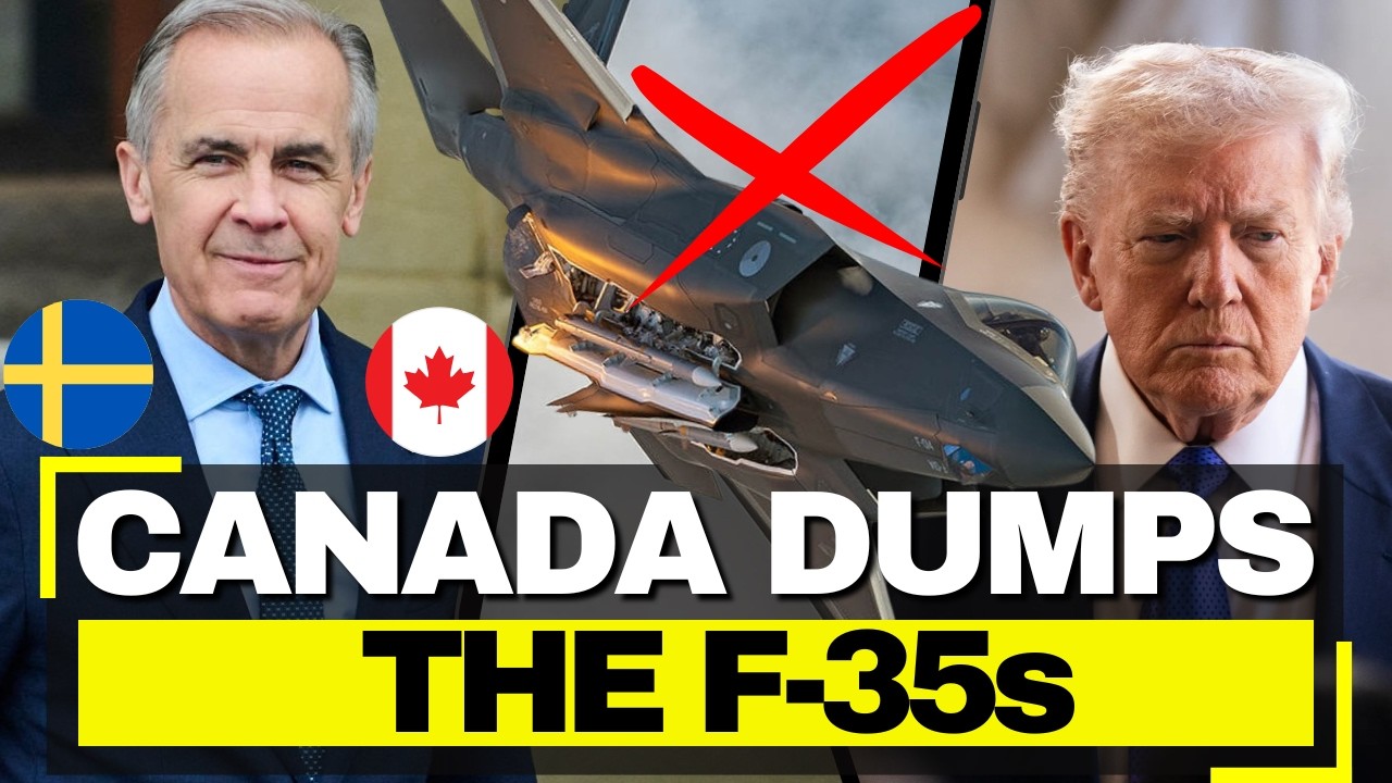 Canada Rejects 60 American F-35s - Chooses Swedish Jets Built in Montreal, USA SIDELINED