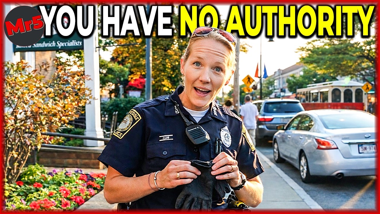 This Female Cop Was Confronted After Threatening To Strike The Photographer