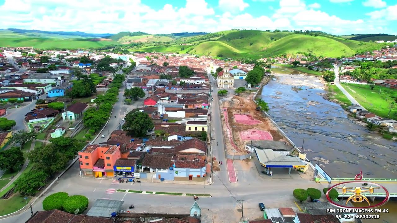 S&atilde;o Jose da Lage | Alagoas Brasil | Visto de Cima em 5.4K | Dji Air 2S