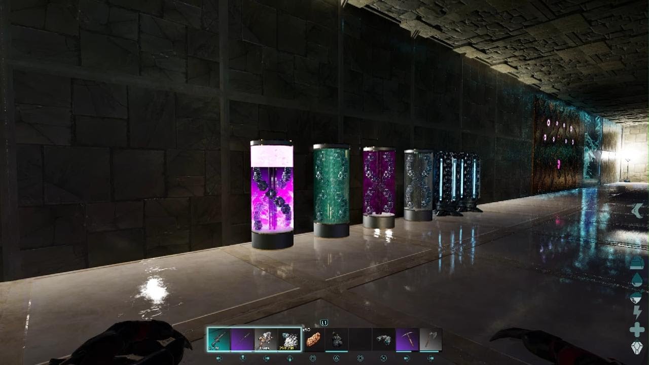 ARK Survival Ascended_BOSS CAVE Tek NOVO MEMBRO DA TRIBO