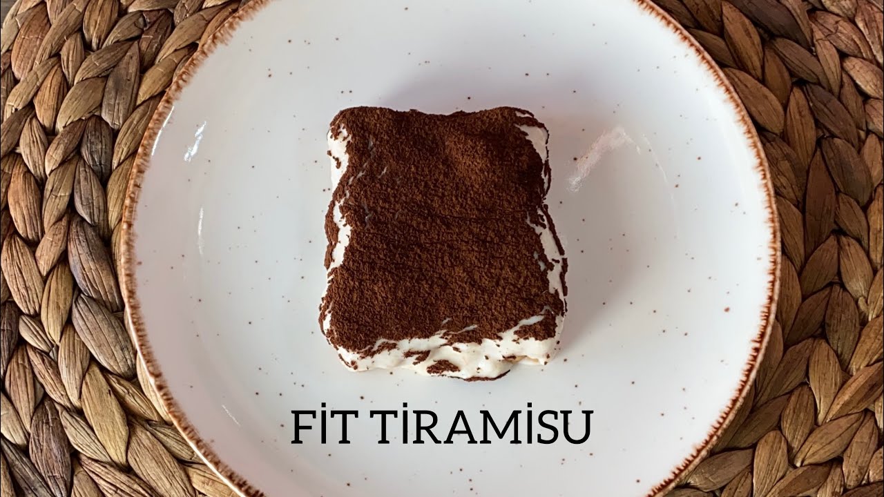 FİT TİRAMİSU | Rafine şekersiz & Lezzetli & Sağlıklı
