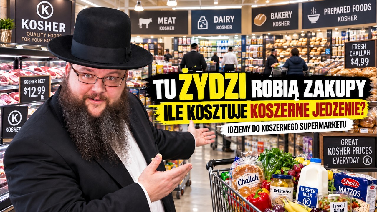 WHERE JEWS SHOP - WE'RE GOING TO A KOSHER SUPERMARKET