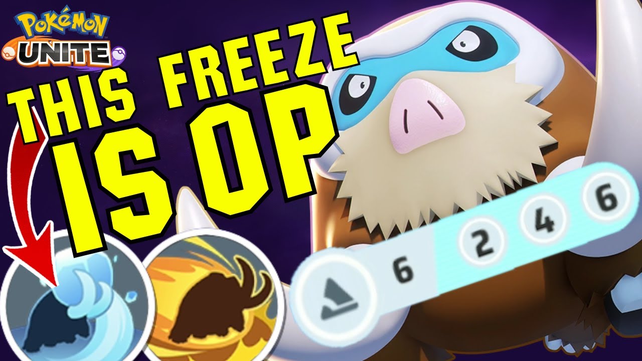THIS IS CHEATING! MAMOSWINE IS SO STRONG NOW! | Pokemon Unite