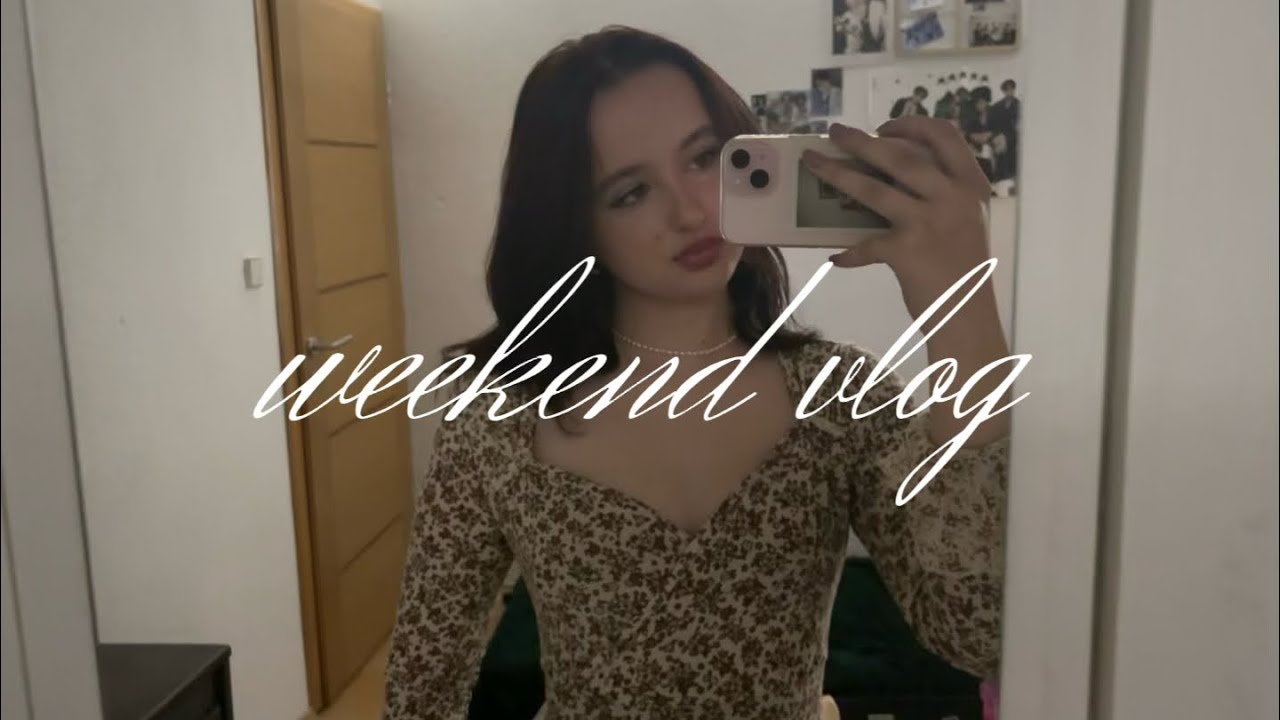 Vikend vlog | obrve + reakcije, girls night, cozy vibes ♡ 