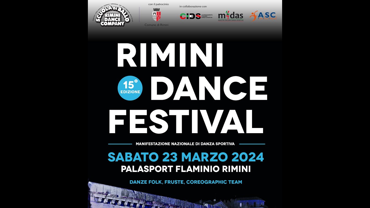 Rimini Dance Festival Danze FOLK Romagnole 23 3 24