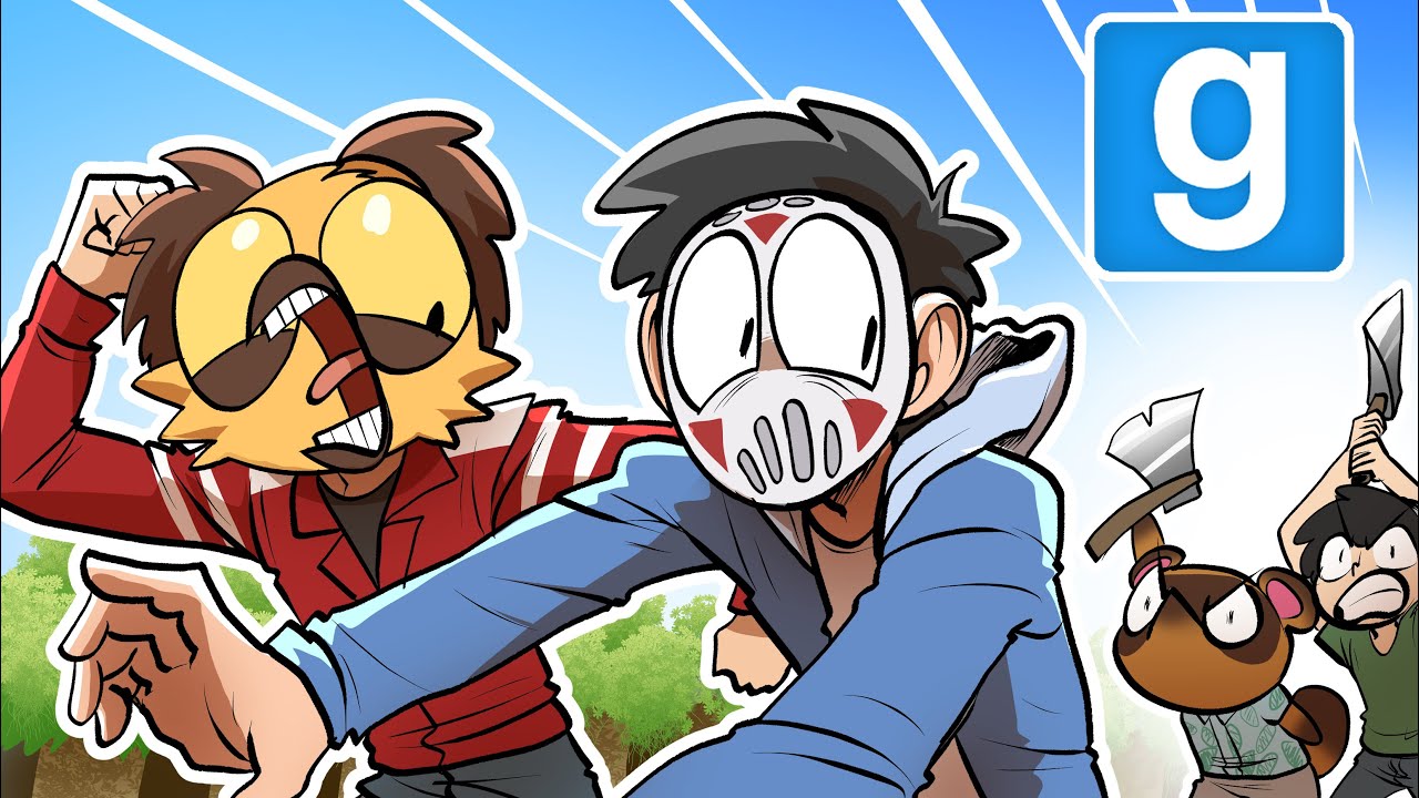 Gmod Deathrun Funny Moments - Animal Crossing!
