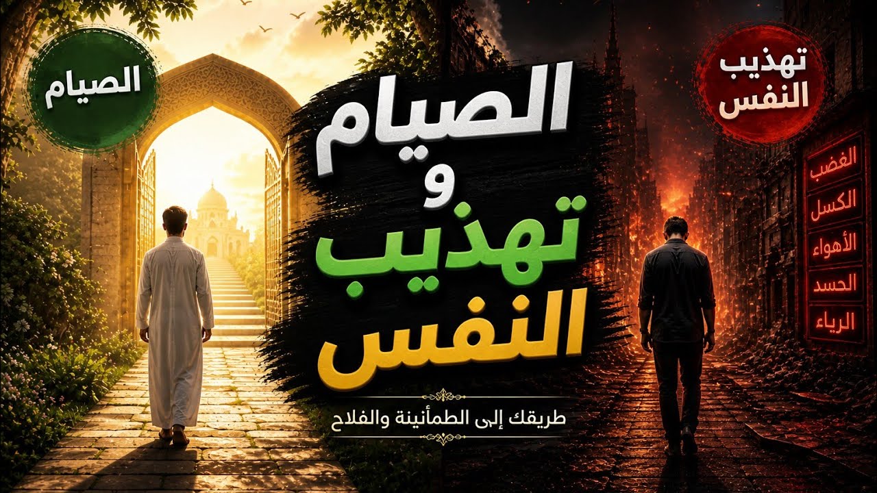 الصيام تهذيب النفس وليس تعذيب ومنحة من الله 