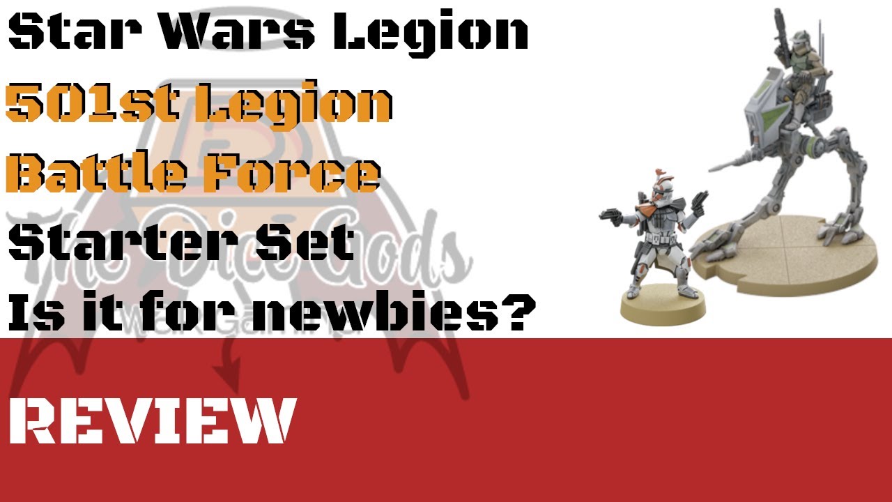 Star Wars Legion 501st Legion Battle Force Starter Set Review